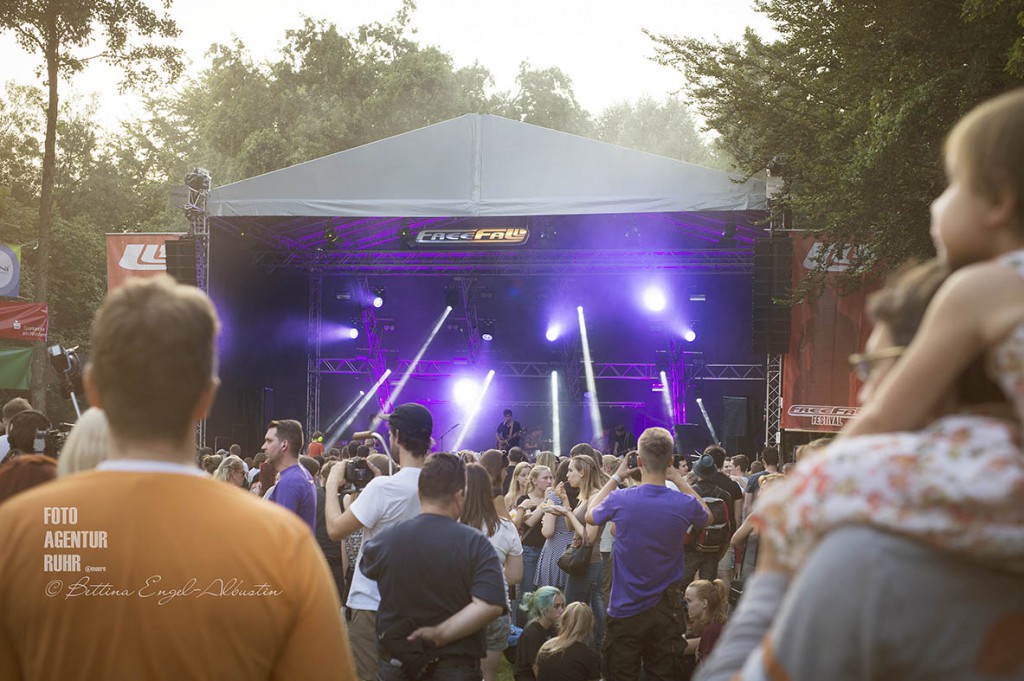 Freefall Festival in Moers - am Freitag, den 20. August 2015